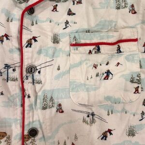 Hearth & Hand Magnolia Winter Ski Print Pajama Set | Medium